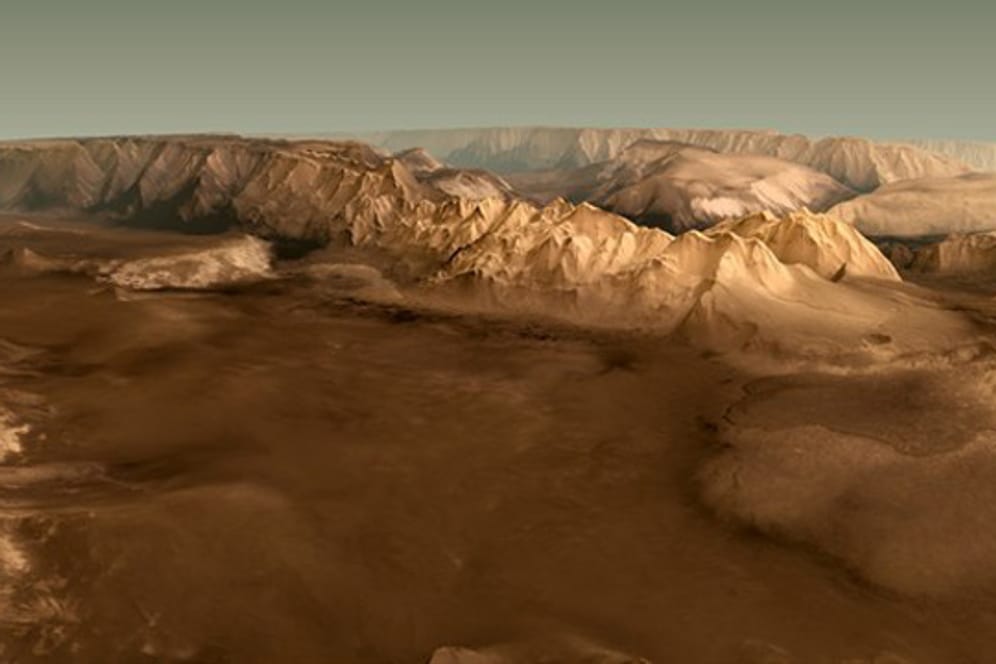 Spektakuläre Bilder der Sonde "Mars Express"