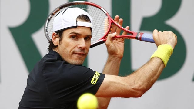 Tommy Haas hat bei den French Open die Runde der besten 16 erreicht.