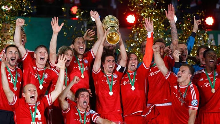 DFB-Pokalsieger 2013: der FC Bayern München.
