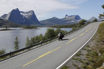 Kurven ohne Ende in Norwegen.