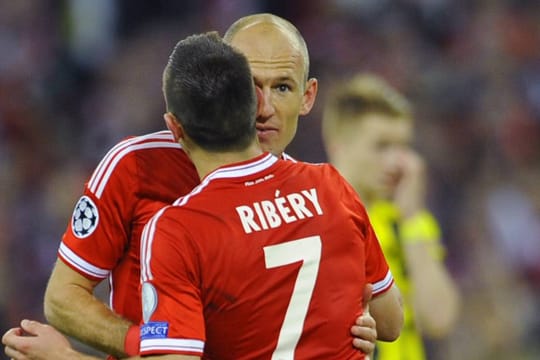 Arjen Robben und Franck Ribéry haben sich wieder lieb. Das war nicht immer so.