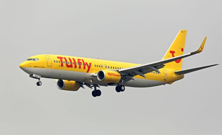 Den siebten Platz belegt TUIfly mit drei Prozent aller über "Fairplane" eingereichten Ausgleichsansprüchen.