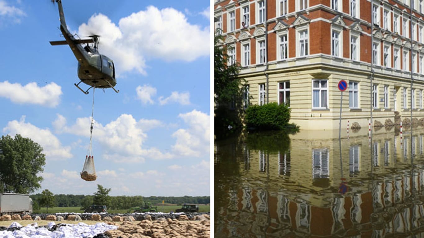 In Magdeburg steigt das Wasser noch höher als befürchtet.