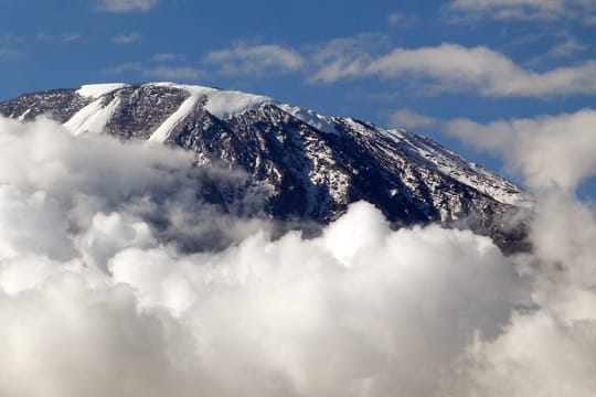 Kilimandscharo: Höchster Berg Afrikas.