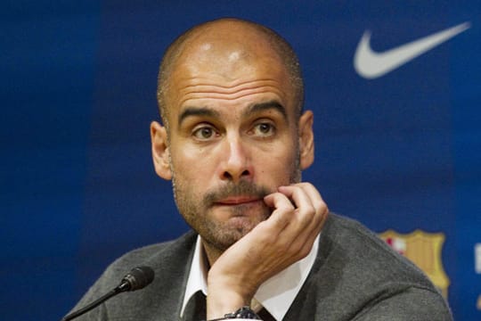 Bereitet sich intensiv auf den FC Bayern vor: Pep Guardiola
