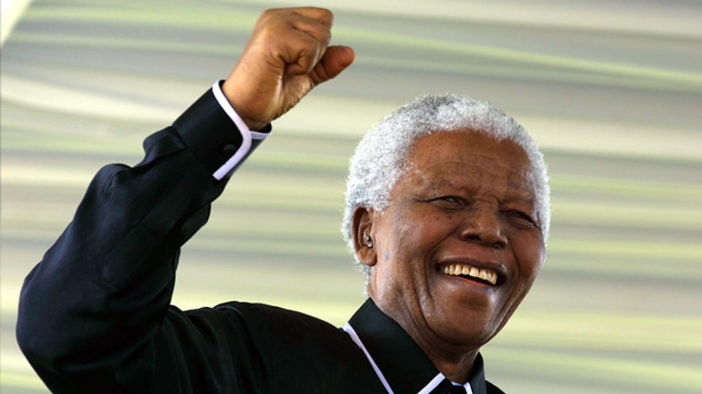 Weltweite Symbolfigur: Nelson Mandela