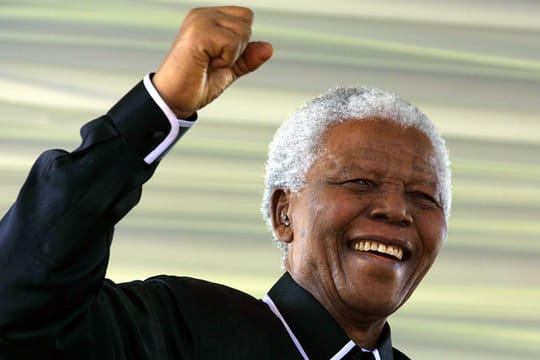 Weltweite Symbolfigur: Nelson Mandela