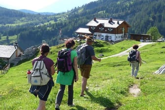 Wandern am Hochkönig: Erichhütte.