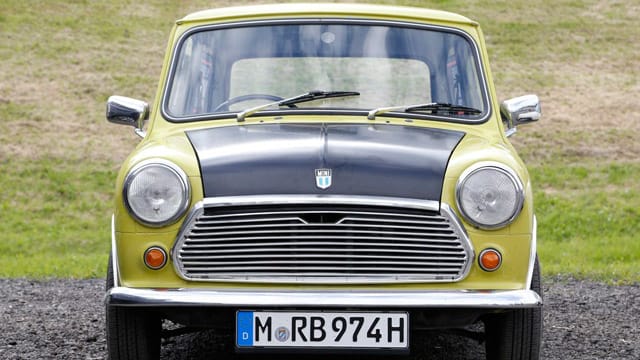 Der BMC Mini Cooper MK III wurde durch Mr. Bean bekannt