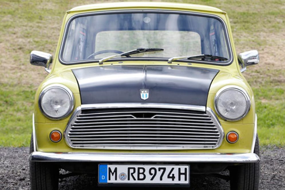 Der BMC Mini Cooper MK III wurde durch Mr. Bean bekannt