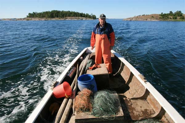 Der Mann und das Meer: Vor etwas mehr als 15 Jahren kam Tomas Liew auf die Schäreninsel Sladö und ist seitdem Fischer.