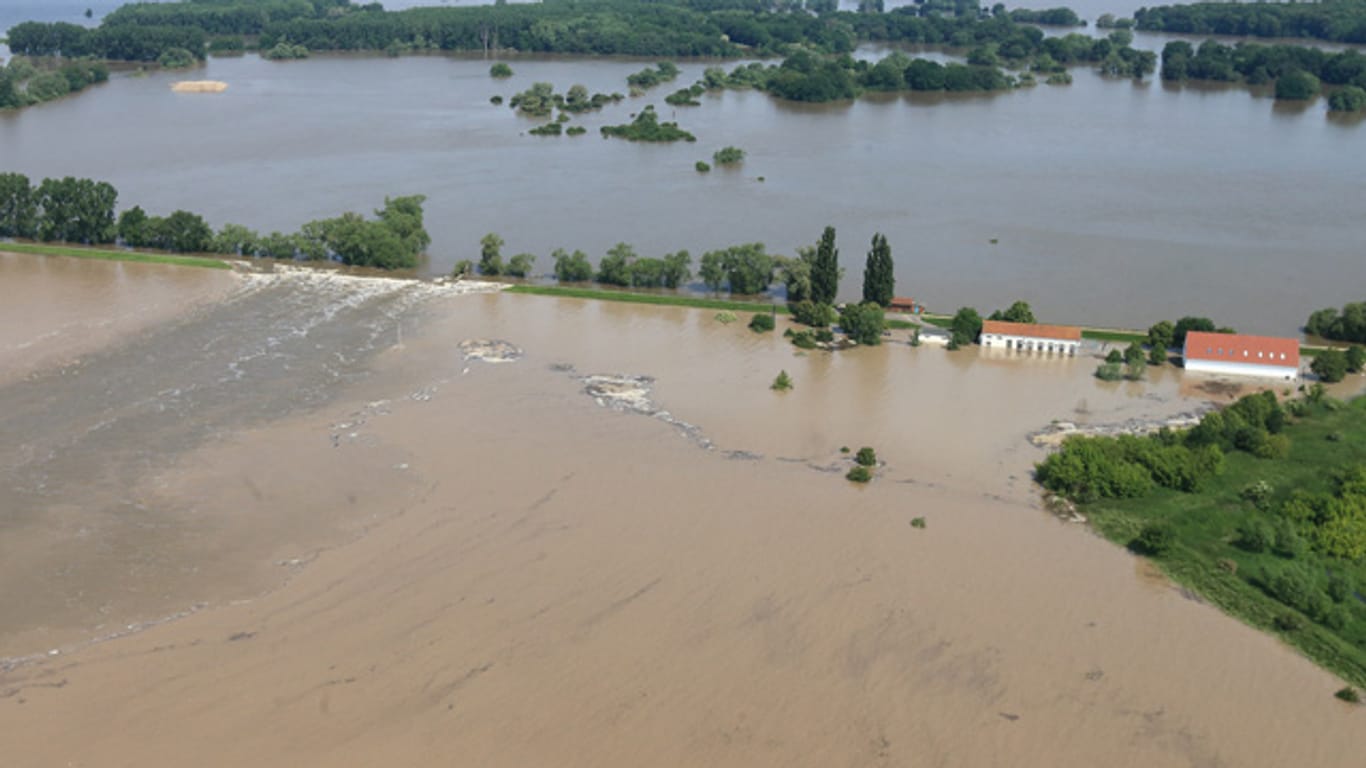 Hochwasser; Sachsen-Anhalt
