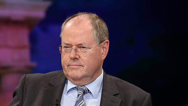 Kämpft trotz der Umfragewerte stur weiter: SPD-Spitzenmann Peer Steinbrück