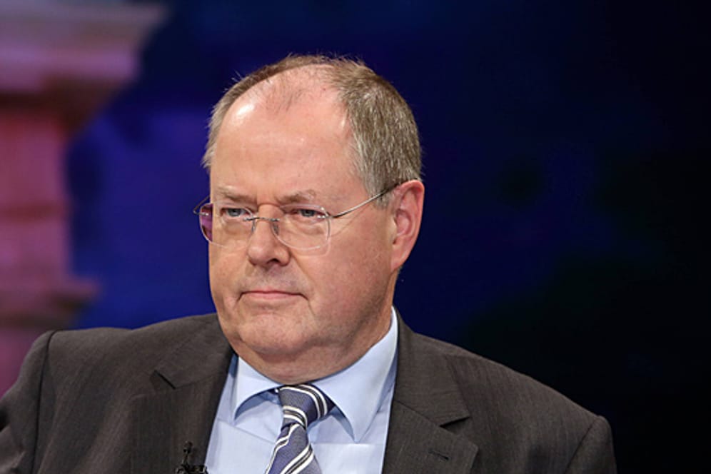 Kämpft trotz der Umfragewerte stur weiter: SPD-Spitzenmann Peer Steinbrück
