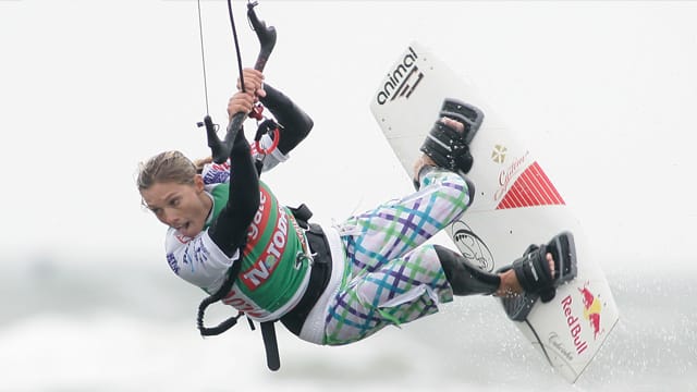 Susi Mai beim Colgate World Cup St. Peter - Ording 2008.