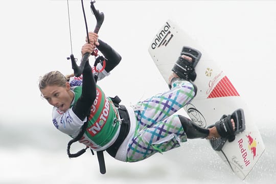 Susi Mai beim Colgate World Cup St. Peter - Ording 2008.