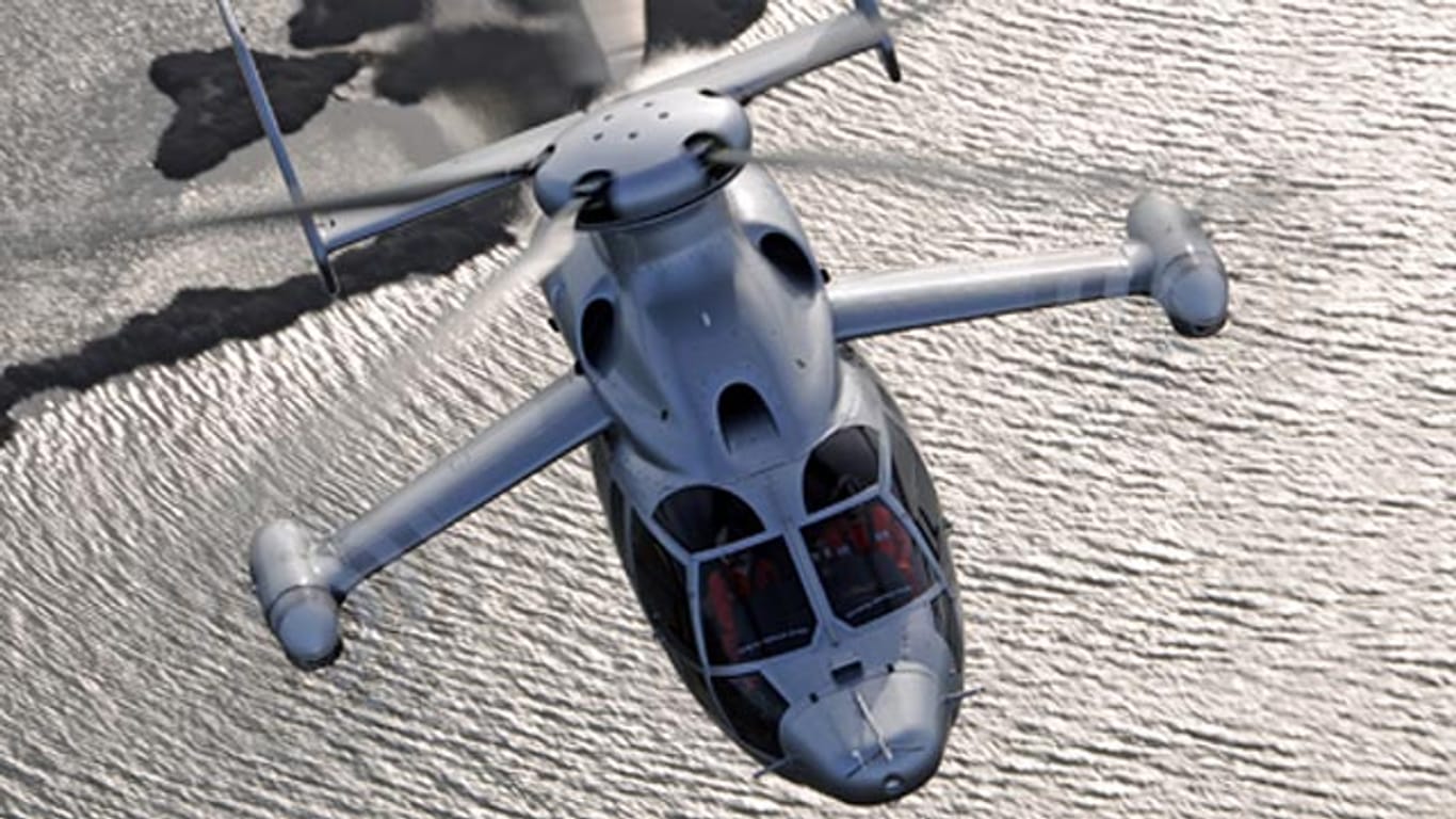 Der Eurocopter X3 ist der schnellste Helikopter der Welt.