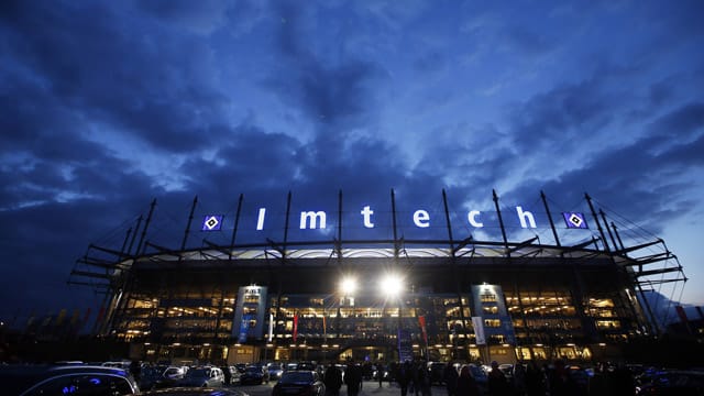 Dunkle Wolken am Horizont: Stadionsponsor Imtech plant, seinen Vertrag mit dem HSV zu kündigen.