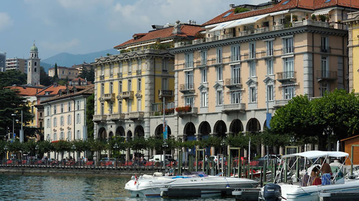 Lugano ist der drittgrösste Finanzplatz der Schweiz.