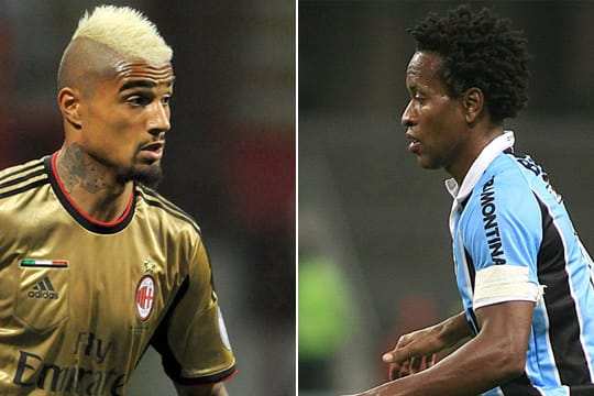 Kevin-Prince Boateng ist wichtiger Spieler beim AC Milan, Ze Roberto hat seine Karriere noch immer nicht beendet