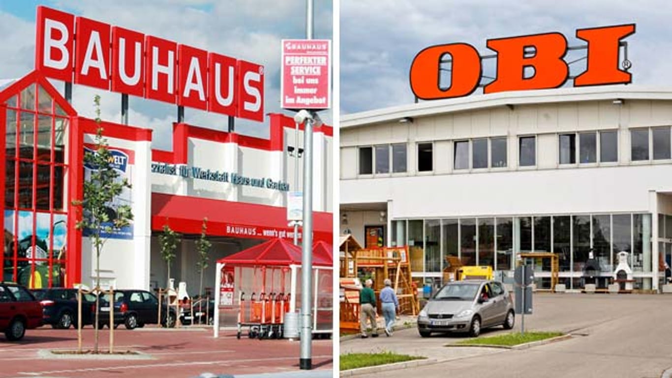 Die Baumärkte Obi und Bauhaus vom ARD "Markencheck" unter die Lupe genommen.