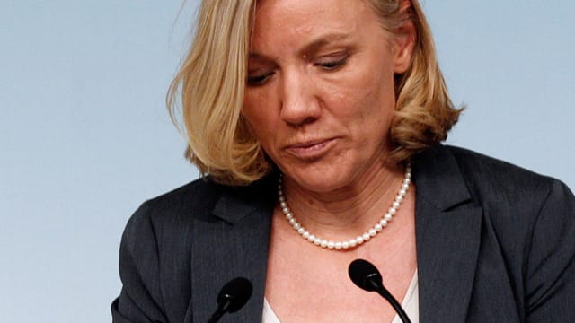 Kurze Karriere als Ministerin: die frühere Kanu-Olympiasiegerin Josefa Idem