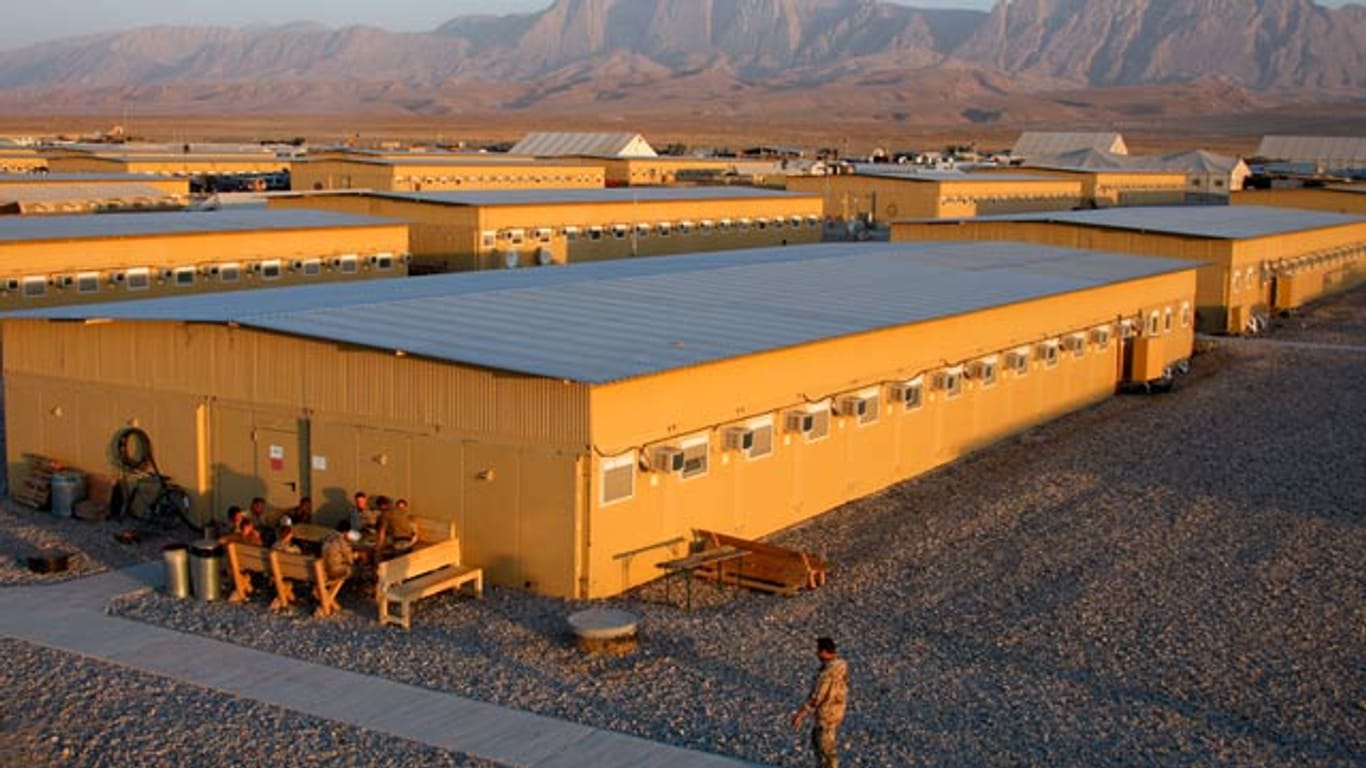 Camp Marmal in Masar-i-Scharif, Afghanistan