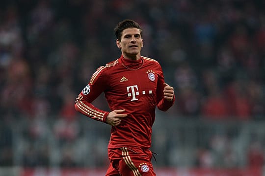 Mario Gomez, hier noch im Trikot des FC Bayern.