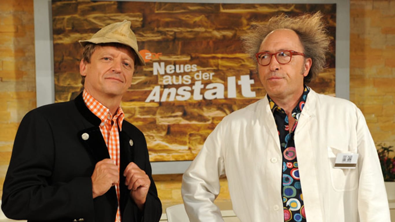 Erwin Pelzig und Urban Priol erreichten in ihrer letzten Sendung von "Neues aus der Anstalt" eine tolle Quote.