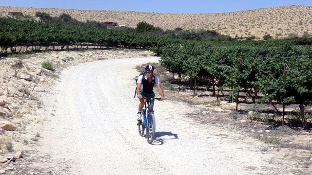 Radtouren in Israel.