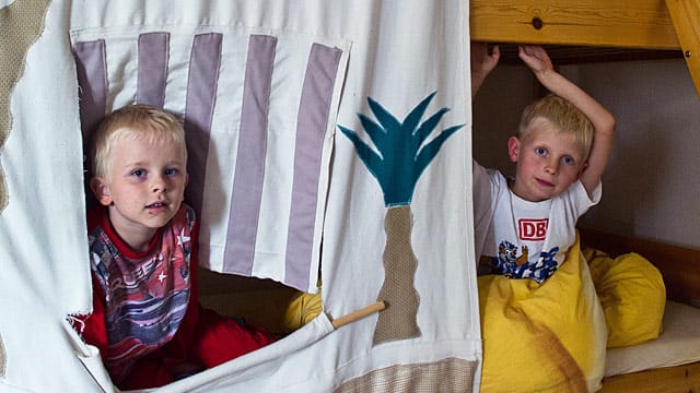 24-Stunden-Kita: Im Kindergarten "Spatzenhaus" in Frankfurt/Oder können Kinder übernachten.