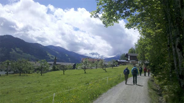 Wandern im Brixental, Tirol.