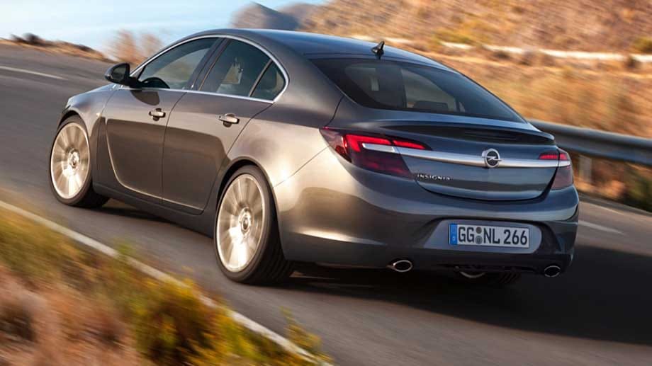 Die Autohersteller aus Rüsselsheim präsentieren das Facelift des neuen Opel Insignia.