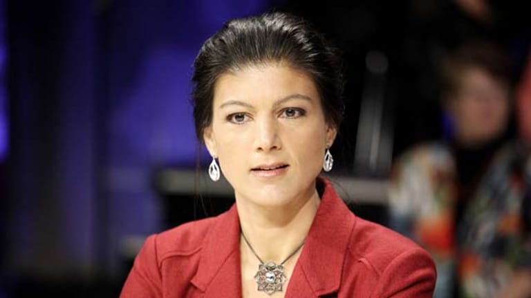 Keine Lehrstellen an Ausländer: Linken-Abgeordnete Sarah Wagenknecht