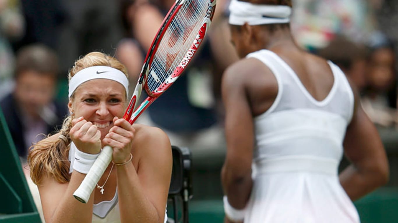 Sabine Lisicki gewinnt gegen Serena Williams.