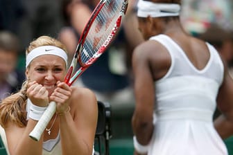 Sabine Lisicki gewinnt gegen Serena Williams.
