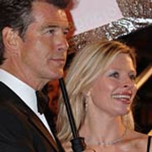 Der frühere "Bond"-Darsteller Pierce Brosnan und seine Tochter Charlotte (41)