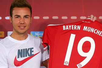 Mario Götzes T-Shirt des Sportartikelherstellers Nike verärgerte Bayern-Ausrüster adidas.