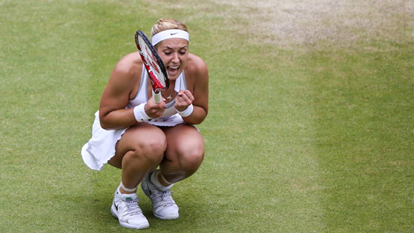 Sabine Lisicki steht im Halbfinale von Wimbledon.