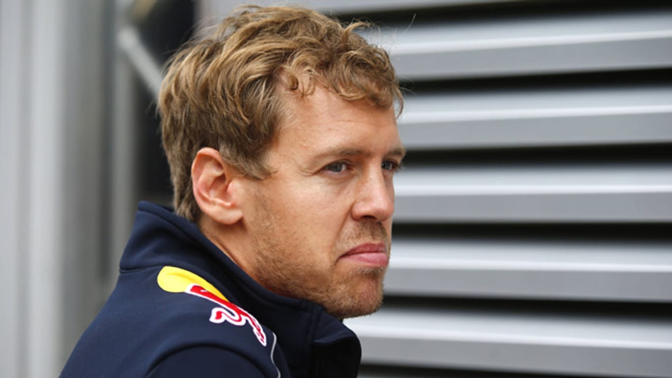 Sebastian Vettel hat keine Probleme mit dem Gewicht.