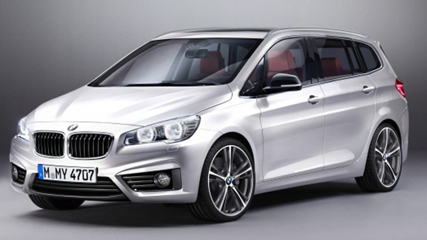 So könnte der kommende BMW-Van Family Tourer aussehen