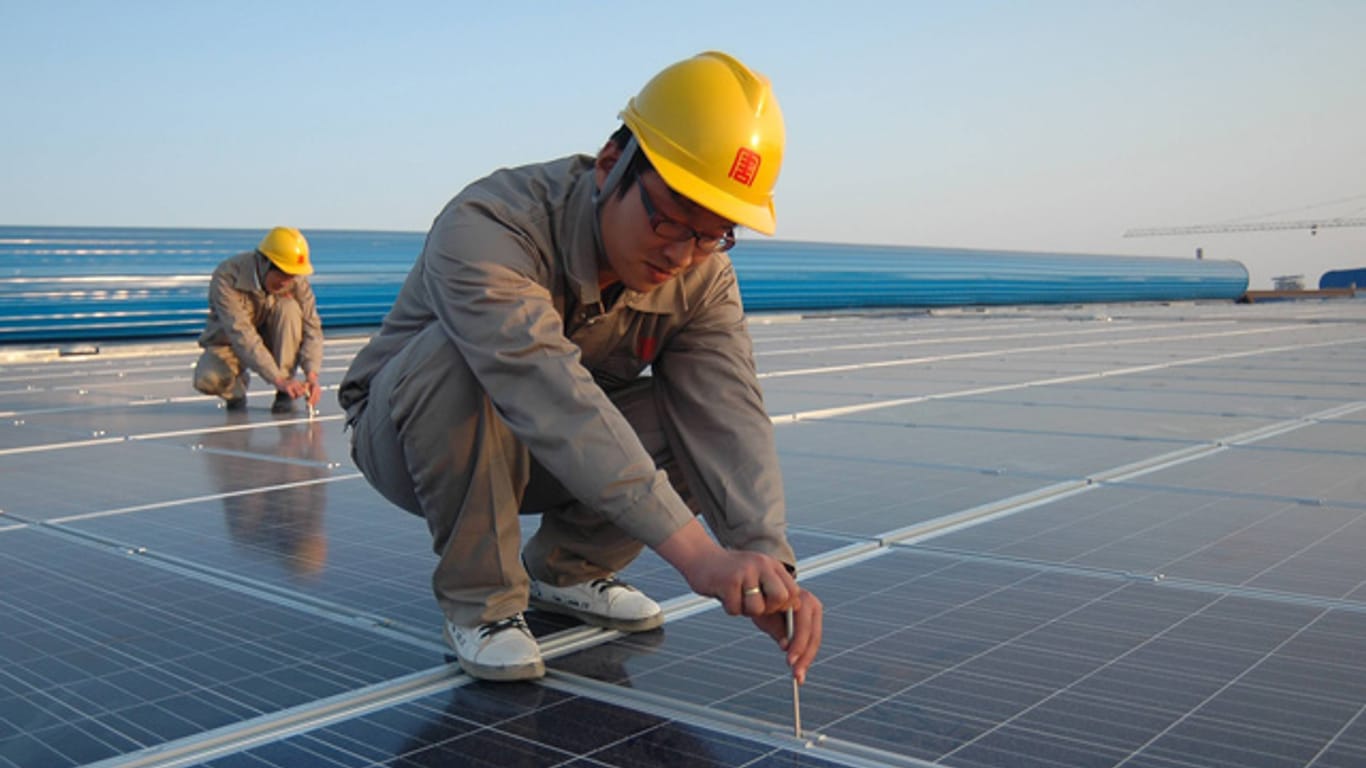 Chinesische Solarmodule nach Dafürhalten der EU unter dem Herstellerpreis