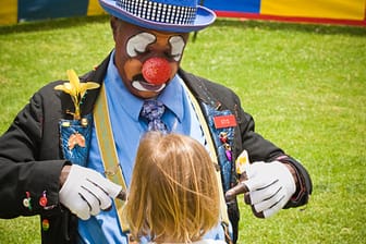 Häufig fürchten sich Kinder vor Clowns