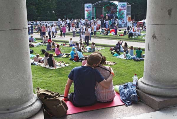 Was für die Open-Air-Disco gilt, zählt natürlich auch für Open-Air-Konzerte...