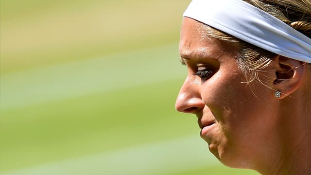 Tränen bei Sabine Lisicki: Ihr Traum vom Wimbledon-Sieg ist geplatzt.