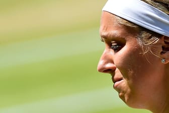 Tränen bei Sabine Lisicki: Ihr Traum vom Wimbledon-Sieg ist geplatzt.