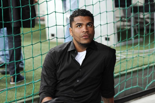 Ex-Bayern-Profi Breno im Mai 2012 beim Freundschaftsspiel der Bayern gegen Holland.