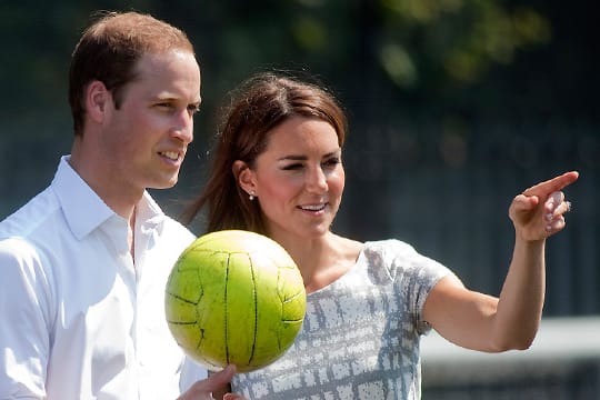 William und Kate werden bald zu dritt sein.
