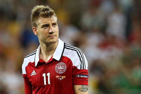 Stürmt Nicklas Bendtner schon bald für Eintracht Frankfurt?
