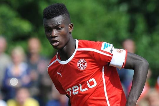 Ihlas Bebou von Fortuna Düsseldorf gilt als Angreifer mit Zukunft.